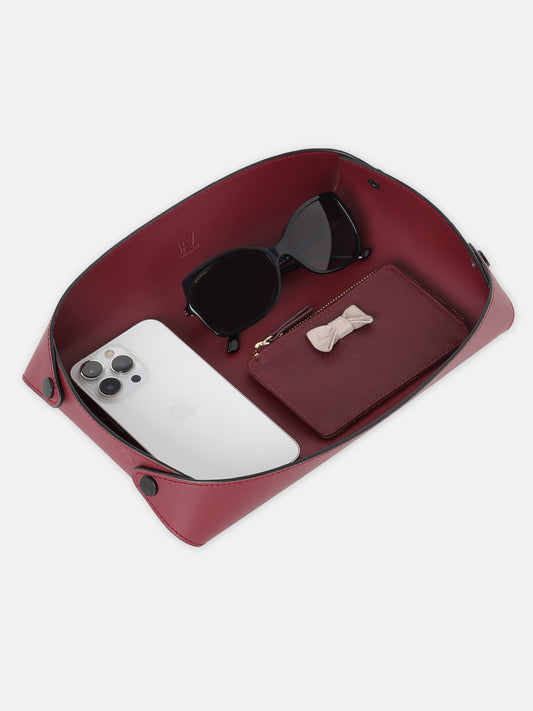 Bottone Organiser Large - Maroon