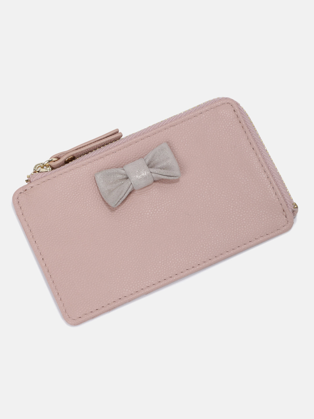 Belle Bow Card Case - Pink